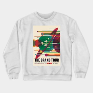 Grand Tour space tourism poster (C037/2163) Crewneck Sweatshirt